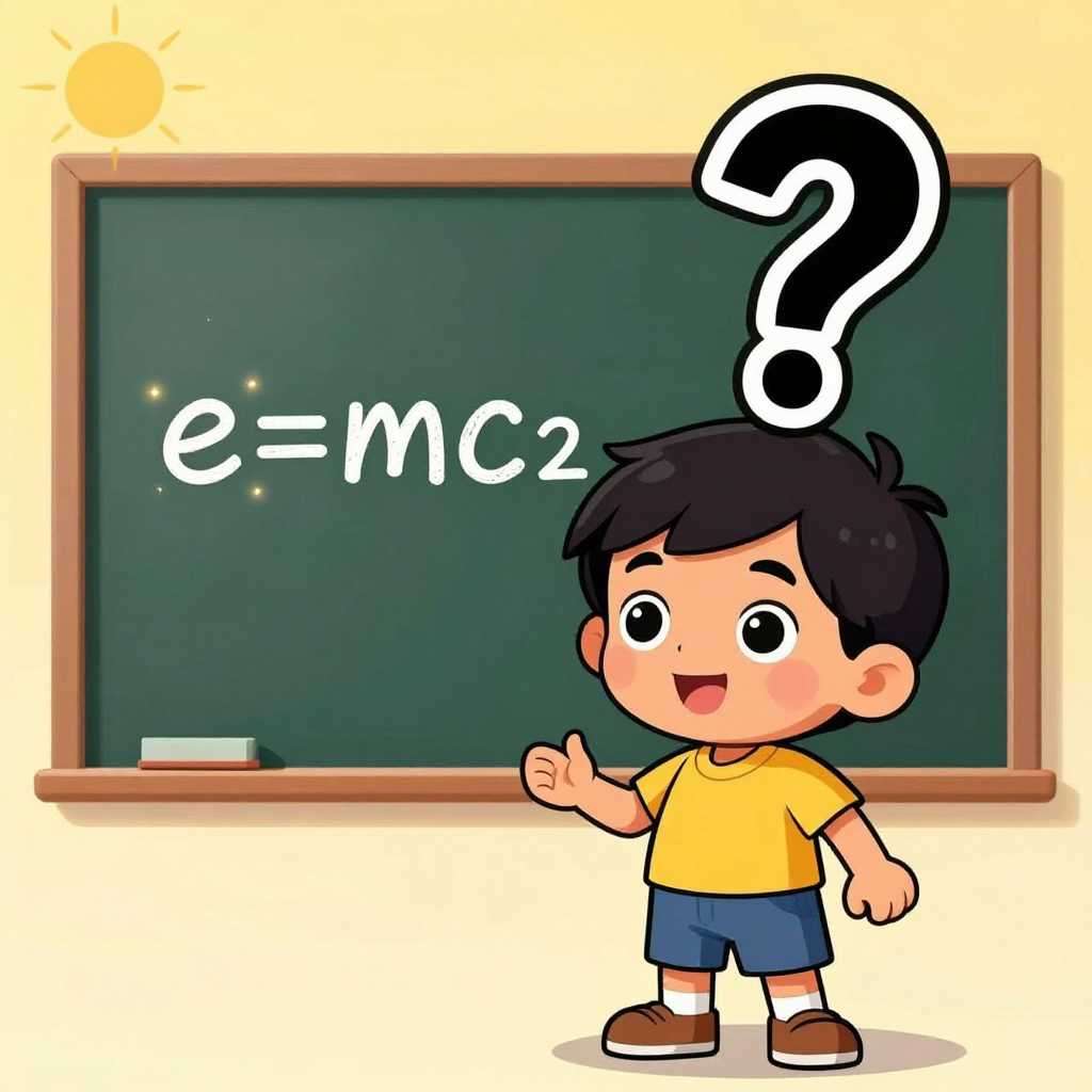 energy mass equivalence meme about what is e=mc2 explain like i am 5 years old in detailed